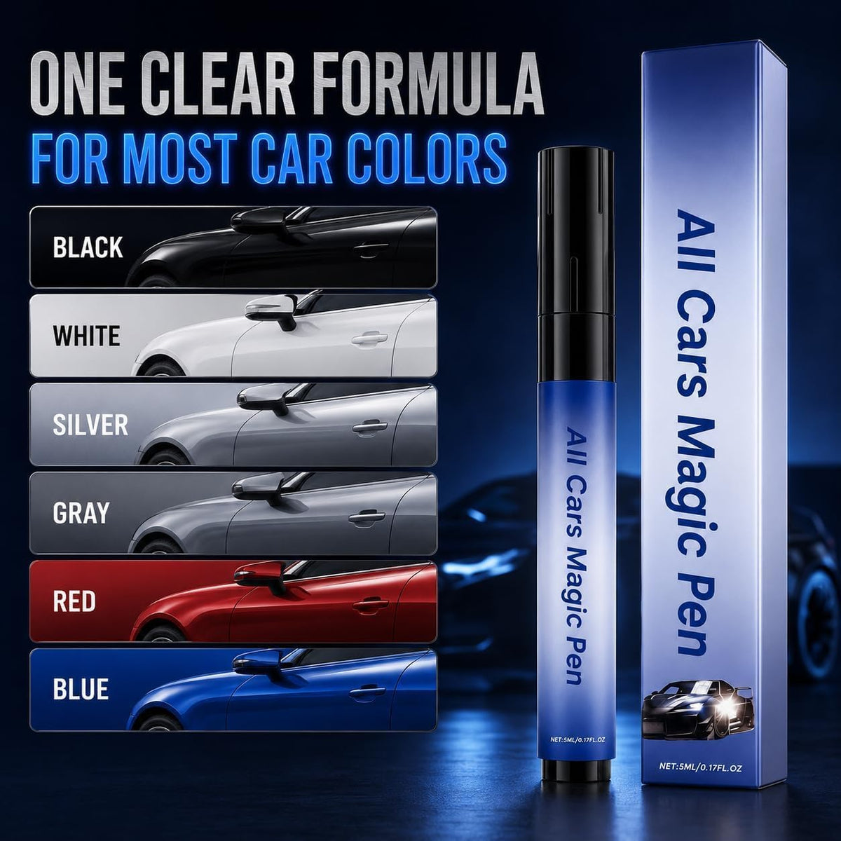 Car Scratch Repair Pen ( For All Car Colors )