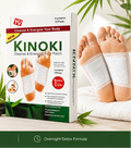 Kinoki Foot Pads – Overnight Foot Care (10 Pads) ⭐ (Recommended)